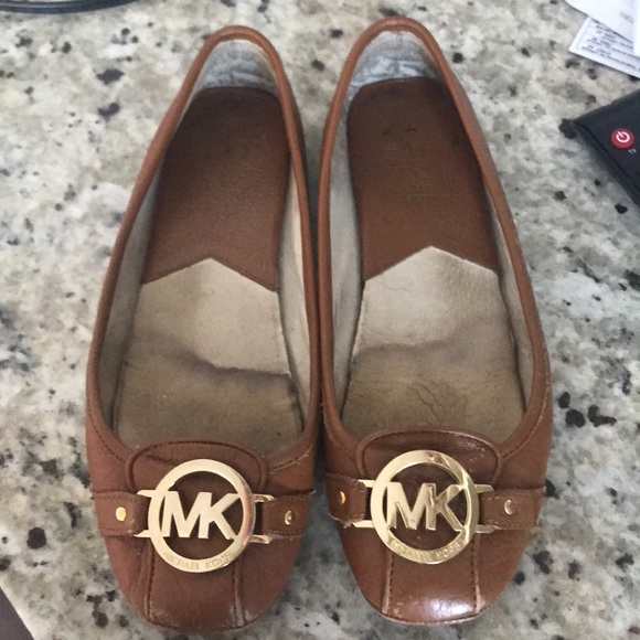 Michael Kors Shoes - Michael kors leather flats 7
